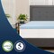 Flash Furniture Capri Comfortable Sleep 3 inch Cooling Gel Mattress Topper with CertiPUR-US Certified Memory Foam - Queen MR-M35-3-Q-GG - alternate 5